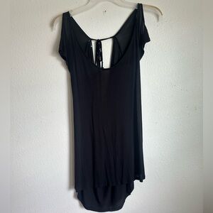 Off the Shoulder Black Blouse